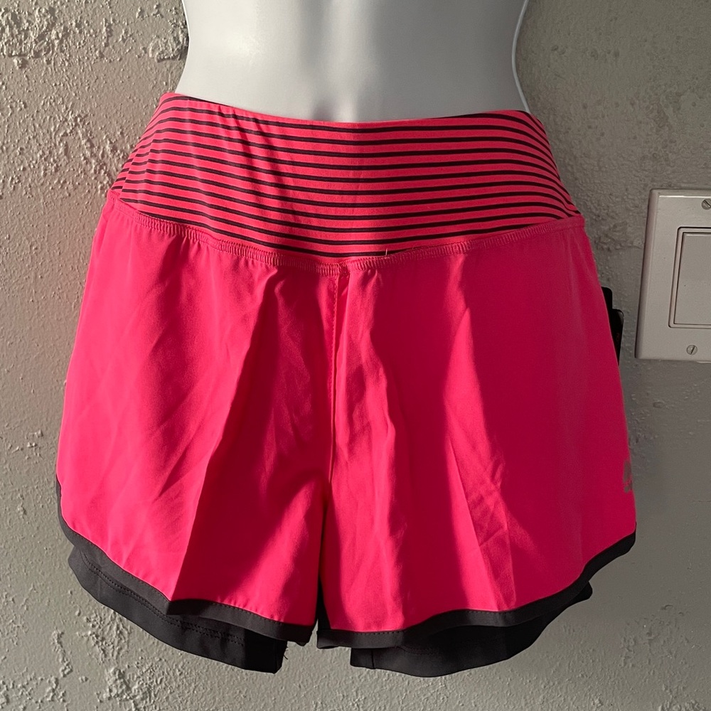 RBX Fuchsia and Dark Grey Performance Shorts